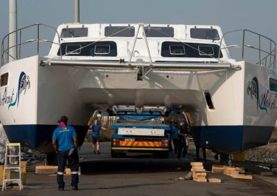 Royal Cape Catamarans, launching of new Majestic 530