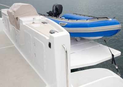 Royal Cape Catamarans, tender boat, rubber duck