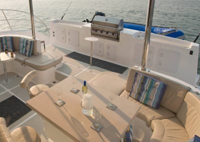 Royal Cape Catamaran Majetic 530 at dusk