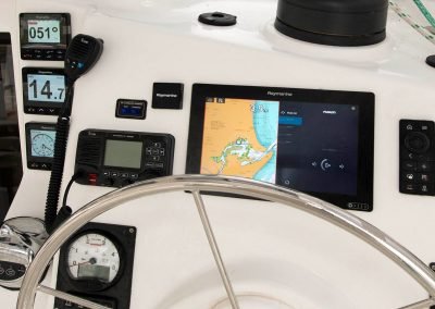 Royal Cape Catamarans Navigation Station or helm