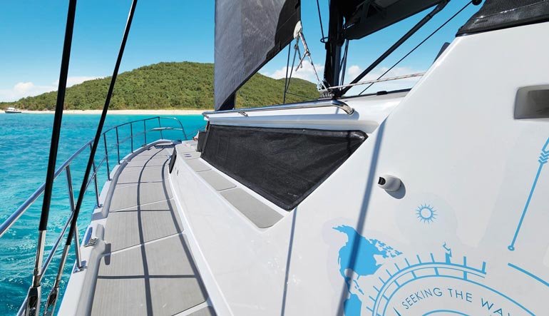 Royal Cape Catamarans, Majestic 530 Yacht, sunrise